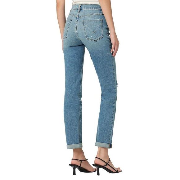 Hudson London Hudson Women's Nico Low Rise Stretch Straight Ankle Jeans - Picture 2 of 4